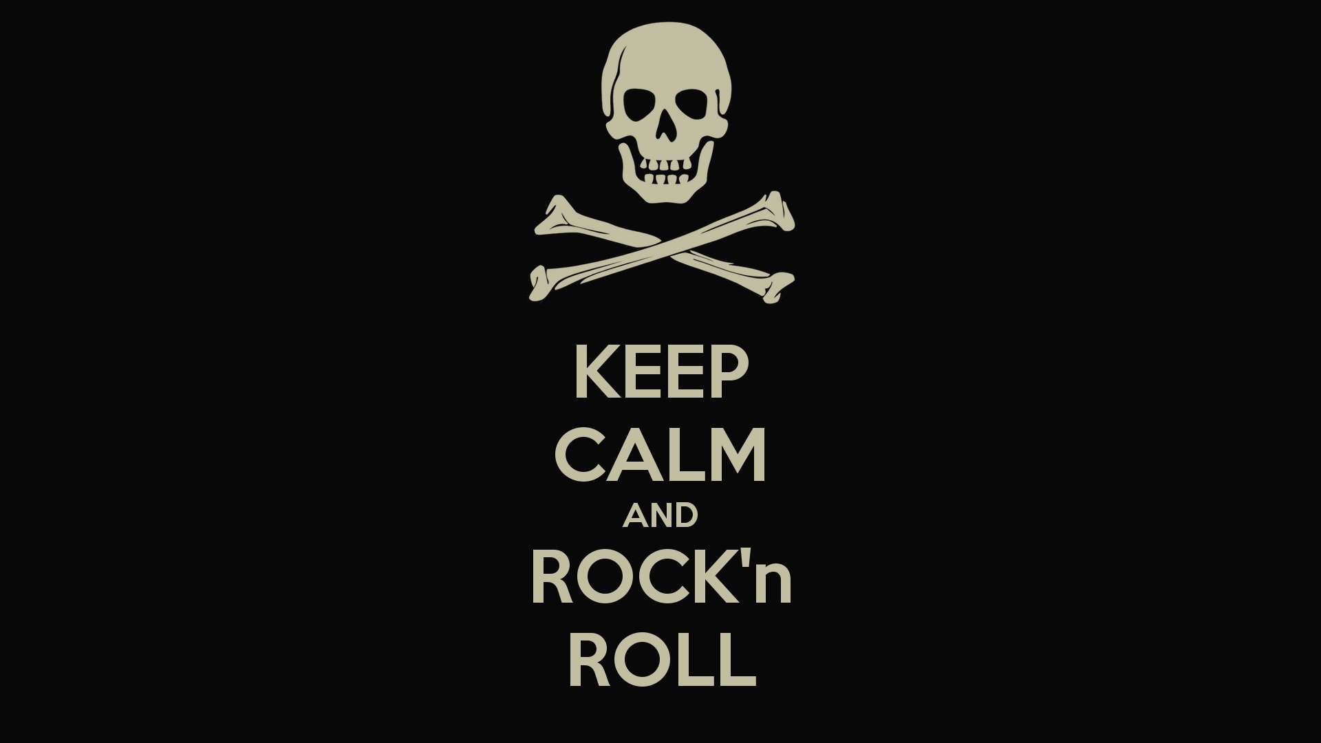 Keep Calm And Rock'n Roll